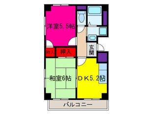 ＣＩＴＹ大宮の物件間取画像